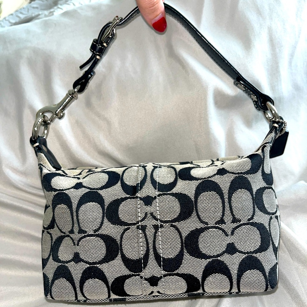 Vintage Y2K mini black coach bag